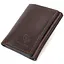 Шкіряний чоловічий гаманець Grande Pelle 8х10х1.5 см acs0027529 - мініатюра 1