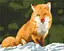 Картина по номерам на подрамнике Brushme Лисичка-сестричка - миниатюра 1