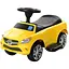 Каталка-толокар Bambi M 3503C-6 с родительской ручкой и музыкой для малыша, желтая - миниатюра 1