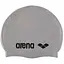 Шапочка для плавання Arena Classic Silicone Jr Silver/Black (1097-91670-051 UNI) - мініатюра 1