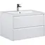 Тумба Мойдодир Marko 80-A з умивальником Cosmopolitan 80 Білий - мініатюра 1