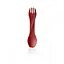 Ложка-вилка Humangear GoBites Uno Mini 3-Pack Red/Gray/Orange (1054-022.0074) - миниатюра 3