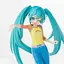 Фігурка Sega Vocaloid Hatsune Miku Вокалоїд Міку Хацуне Desktop x Decorate Collections Love Ishou Ver. 17 см S V HM LIC 17 - мініатюра 2