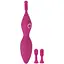 Кліторальний вібратор Sweet Smile Spot Vibrator With 3 Tips 17.9 см рожевий - мініатюра 1