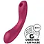 Вакуумний стимулятор із вібрацією Satisfyer Curvy Trinity 1 Red іграшка 3 в 1 - мініатюра 3