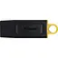 Флеш-накопитель Kingston 128GB USB3.2 DataTraveler Exodia Black/Yellow (DTX/128GB) - миниатюра 1