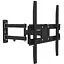 Настенный крепеж LCD/Plasma TV 26-55" Walfix R-401B цвет черный, до 30 кг, VESA: 400x400 мм, наклон: -12º ~ +10º, поворот: до 180 - миниатюра 1