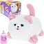 Интерактивная мягкая игрушка AiDA Smart Blinking Cat бело-розовая (AD54081) - миниатюра 1