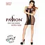 Бодістокінг Passion BS027 black, сукня-сітка на бретелях S/M/L - мініатюра 5