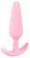 Анальна пробка Cuties Mini Butt Plug 8.4 см (рожевий) - мініатюра 2