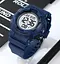 Чоловічий наручний спортивний годинник Skmei 2081 Синій з білим - мініатюра 6