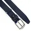 Ремінь чоловічий шкіряний HC-4088 (125 см) синій під джинси - мініатюра 2