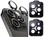 Захисне скло на камеру DK для Apple iPhone 14 Pro Max Lens Metal Ring Eagle Eye 015733 black 2 шт. - мініатюра 2