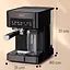 Кавоварка Klarstein Arabica Comfort 1350 W 20 бар (10041523) Чорний - мініатюра 2
