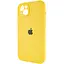 Чехол Epik Silicone Case Full Camera Protective AA для Apple iPhone 15, 6.1 Желтый/Yellow - миниатюра 3