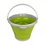 Ведро силиконовое Tramp складное 10 L Оливковый (TRA-TRC-091-OLIVE) - миниатюра 2