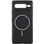 Чохол Silicone Cover Lakshmi Full Camera (AA) with MagFit для Google Pixel 7 Pro Чорний / Black - миниатюра 1