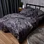 Комплект постільної білизни Moon&Star Полісатин Premium Indigo King Size 220x240 см наволочки 4х70х70 см - мініатюра 6