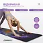 Коврик для йоги EasyFit Light VioletMoon (замша-каучук) - миниатюра 4