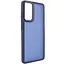 Чехол Epik TPU+PC Lyon Frosted для Samsung Galaxy S23 FE Navy Blue - миниатюра 2