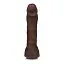 Фалоімітатор Doc Johnson Prince Yahshua 10.5 Inch Cock 26.6 см коричневий - мініатюра 3
