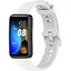 Ремешок DK CDK для Huawei Band 10 Silicone Sport Band Classic (016235) (white) - миниатюра 2