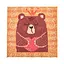 Вышивка крестиком Медвежонок Strateg, AX-206 - миниатюра 1
