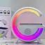 Ночь смарт RGB BT-2301 светодиодная беспроводная зарядка музыкальная колонка 3 Вт - миниатюра 2