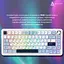 Клавіатура бездротова Ajazz AK820 Max Plus Day Dream Switch White (AK820MAX-DD-BWD) - мініатюра 2