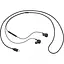 Наушники с микрофоном Samsung EO-IC100 Black (EO-IC100BBEGRU) - миниатюра 3