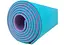 Коврик для йоги и фитнеса EasyFit TPE+TC 6 мм двухслойный мятный-фиолетовый (EF-1924-M/V) - миниатюра 2