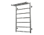Полотенцесушитель водяной Трапеция с полкой П7 500х800 Deffi нержавеющая сталь (хром, нижнее подключение) - миниатюра 1