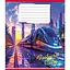 Зошит учнівський "Міста майбутнього" 024-550177K-4 в клітинку, 24 аркуші - мініатюра 1