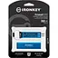 USB флеш накопитель Kingston 32 ГБ IronKey Keypad 200 AES-256 Encrypted Blue USB 3.2 (IKKP200/32 ГБ) - миниатюра 6