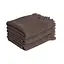 Полотенце Lotus Home Rius dark brown темно-коричневое 50х100 см (svt-2000022346634) - миниатюра 3