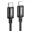 Кабель HOCO Type-C to Lightning Radiance charging data cable X91 3 метри чорний - мініатюра 2