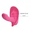 Вібратор Pretty Love Fancy Clamshell 10.4 см рожевий - мініатюра 4