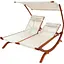 Садовий шезлонг Di Volio Pionza двомісний бежевий - мініатюра 1