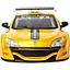 Автомодель Bburago Renault Megane Trophy 1:24 Metallic Yellow (18-22115) [119125] - миниатюра 4