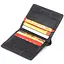 Функциональный тонкий портмоне Grande Pelle 9х10х1 см acs0016986 - миниатюра 3