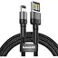 Кабель Baseus Cafule Lightning Special Edition 2.4A (1m) gray (CALKLF-GG1) - мініатюра 1
