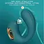 Кліторальний вакуумний стимулятор Дельфіній Лизун 9,8 см Зелений K0937-2 - мініатюра 2