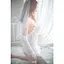 Костюм ігровий спокусливий Світська наречена мереживнийXS-S білий - мініатюра 3