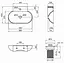 Комплект Qtap Cardinal: Раковина подвесная/накладная овальная 565х400х130 мм White + Донный клапан PU02 (QT0411K177WN47330) - миниатюра 5