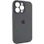 Чохол Epik Silicone Case Full Camera Protective AA для Apple iPhone 13 Pro 6.1 Сірий/Dark Gray - мініатюра 2