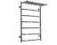 Полотенцесушитель водяной Трапеция с полкой П7 500х800 Deffi нержавеющая сталь (хром, нижнее подключение) - миниатюра 2
