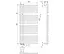 Водяной полотенцесушитель Mario Премиум Марсель 900x400/50, Хром - миниатюра 2