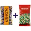 Набор: конфеты Roshen Galaretka + конфеты шоколадные Roshen Орешник 2 кг (2 уп. х 1 кг) - миниатюра 1