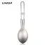 Титановая легкая складная столовая ложка Lixada - миниатюра 6