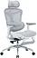 Офісне крісло Sihoo DORO C300L Mesh White with footrest (DORO-C300L-A3-102-JT) - мініатюра 3